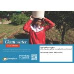 CLEAN WATER ecard
