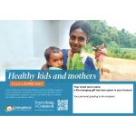 HEALTHY KIDS AND MOTHERS ecard