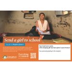 SEND A GIRL TO SCHOOL ecard
